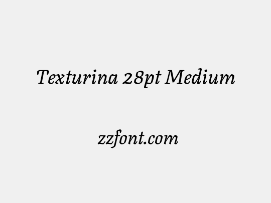 Texturina 28pt Medium