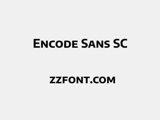 Encode Sans SC