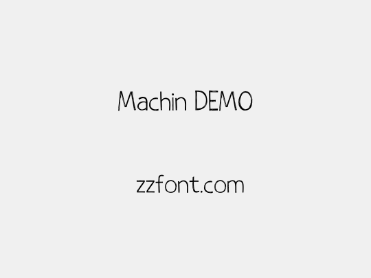 Machin DEMO