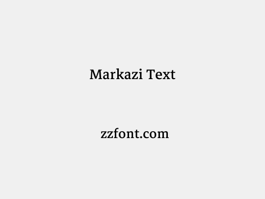 Markazi Text