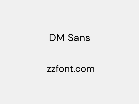 DM Sans