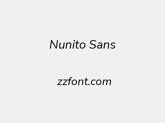 Nunito Sans