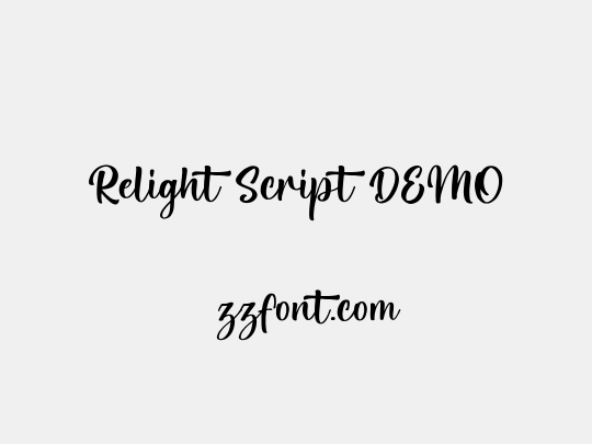 Relight Script DEMO