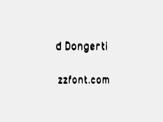 d Dongerti