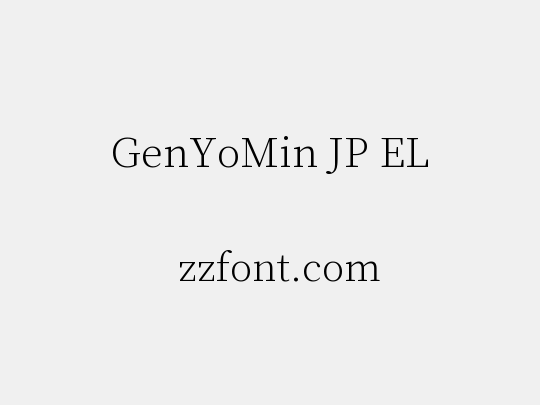 GenYoMin JP EL