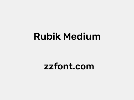 Rubik Medium