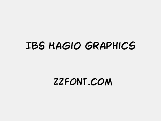 IBS Hagio Graphics