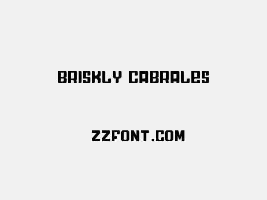 Briskly Cabrales