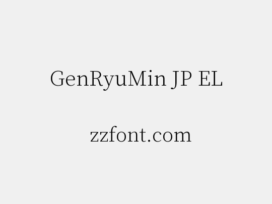 GenRyuMin JP EL