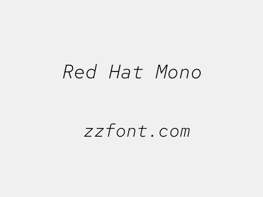 Red Hat Mono