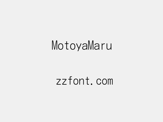 MotoyaMaru