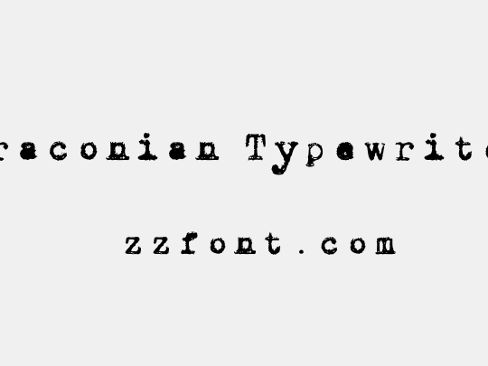 Draconian Typewriter