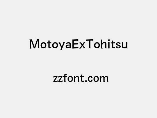 MotoyaExTohitsu