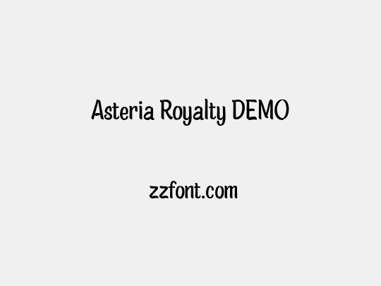 Asteria Royalty DEMO