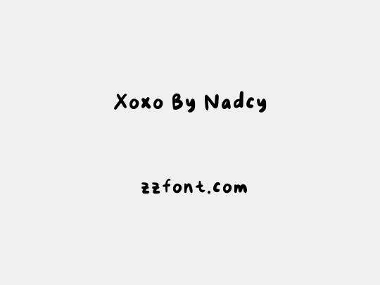 Xoxo By Nadcy