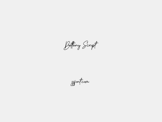 Bettany Script