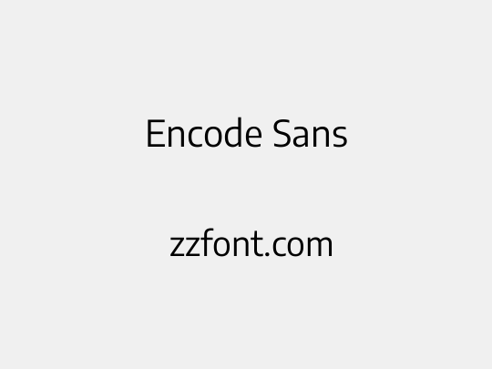 Encode Sans