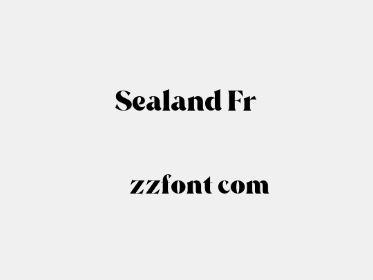 Sealand Fr