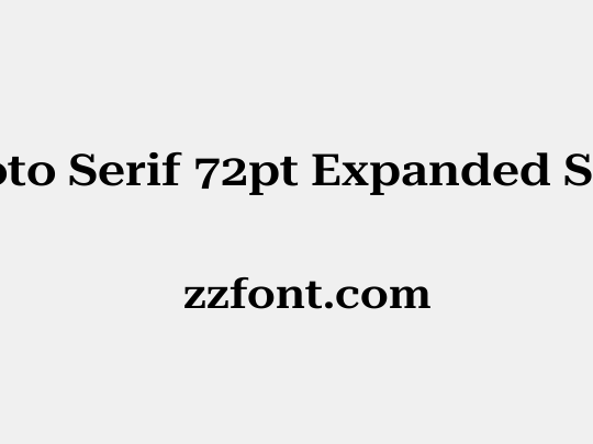 Roboto Serif 72pt Expanded SemiBold