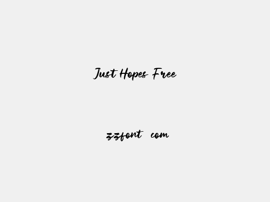 Just Hopes Free