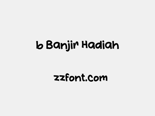 b Banjir Hadiah