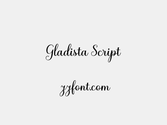 Gladista Script