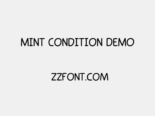 Mint Condition DEMO