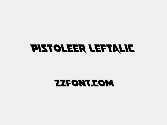 Pistoleer Leftalic