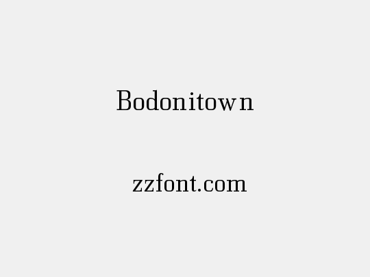 Bodonitown