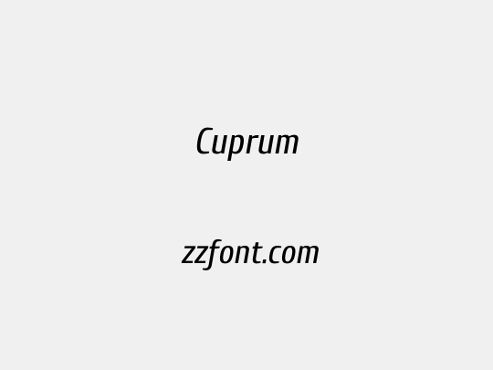 Cuprum