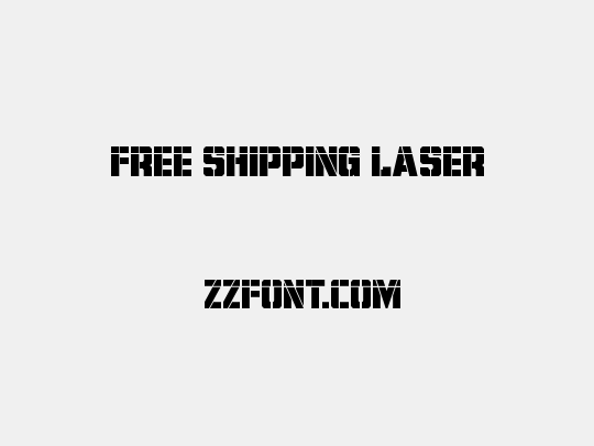 Free Shipping Laser