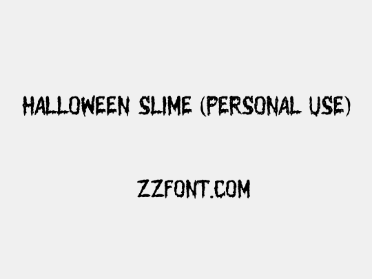 Halloween Slime (PERSONAL USE)