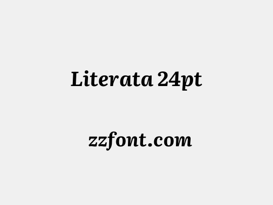 Literata 24pt