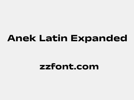 Anek Latin Expanded