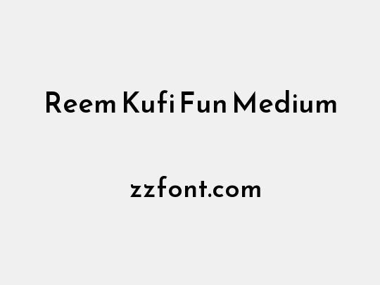 Reem Kufi Fun Medium