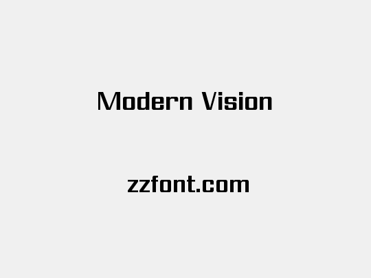 Modern Vision