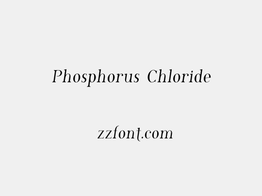 Phosphorus Chloride