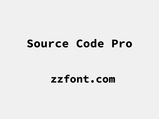 Source Code Pro