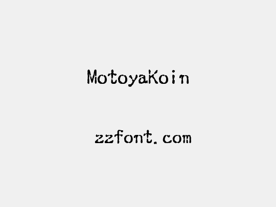 MotoyaKoin