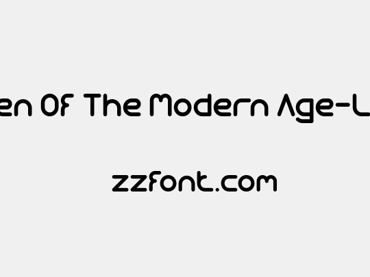 Queen Of The Modern Age-Light