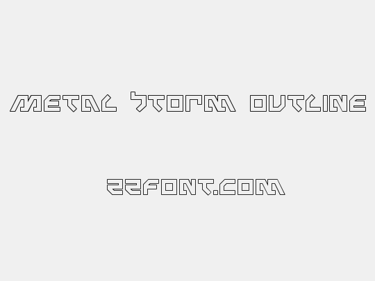 Metal Storm Outline