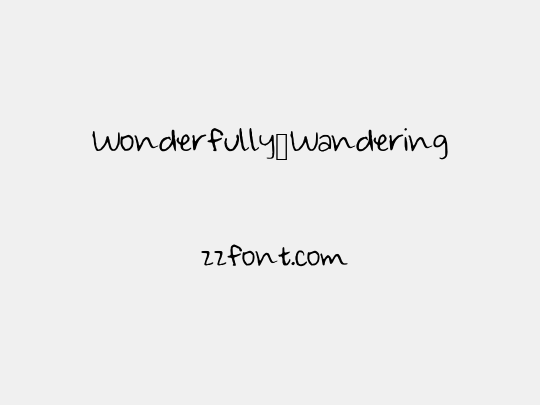 Wonderfully_Wandering