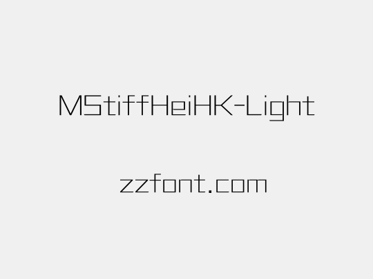 MStiffHeiHK-Light