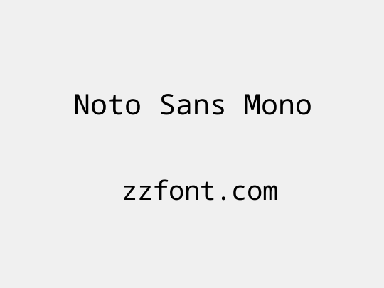 Noto Sans Mono