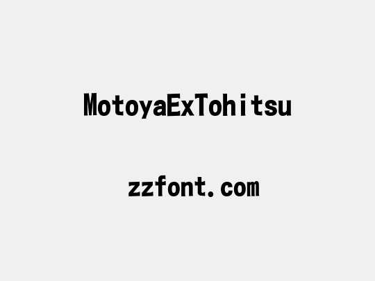 MotoyaExTohitsu