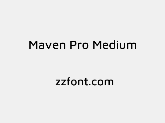 Maven Pro Medium