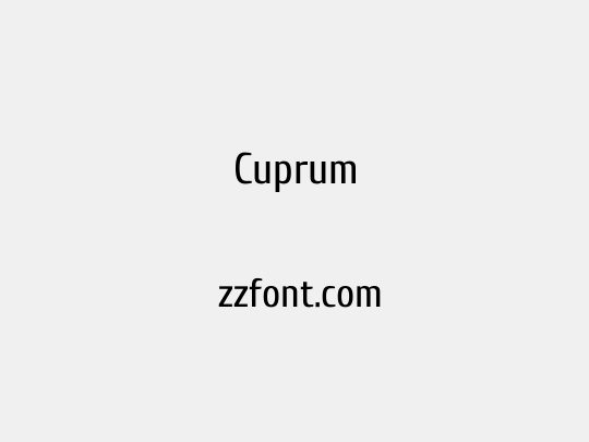 Cuprum