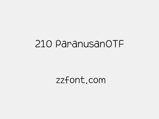 210 ParanusanOTF