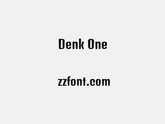 Denk One