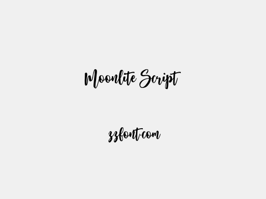 Moonlite Script